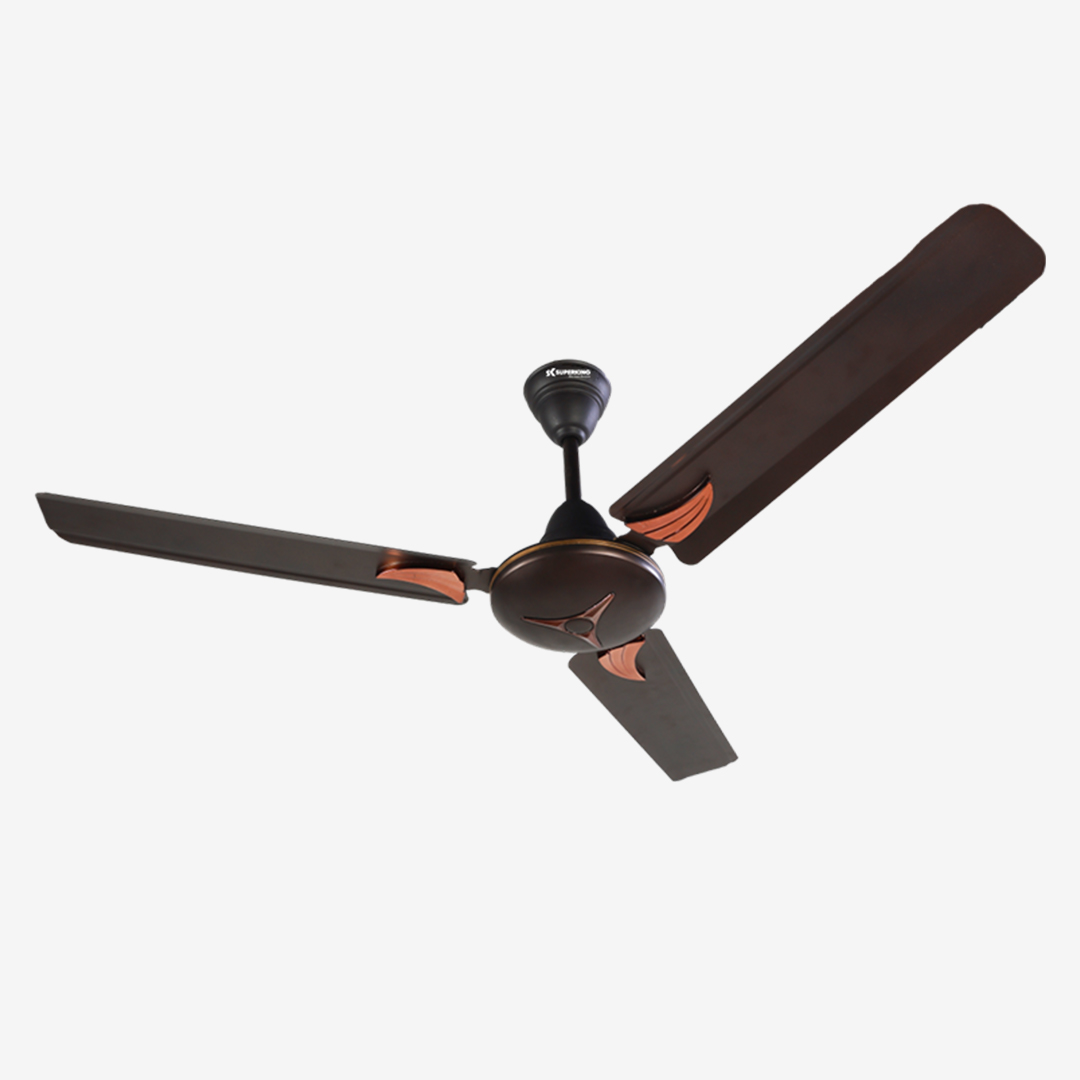 Superking Star Ultra High Speed 3 Blade Anti-Dust Decorative Star Rated Ceiling Fan (Pack of 1)