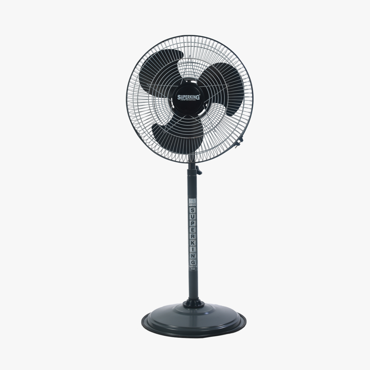 Superking HighSpeed Gol 3 450 mm Pedestal Fan (Black)