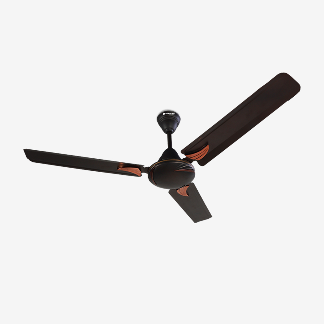 Superking Wind Ultra High Speed 3 Blade Anti-Dust Decorative Star Rated Ceiling Fan (Pack of 1)